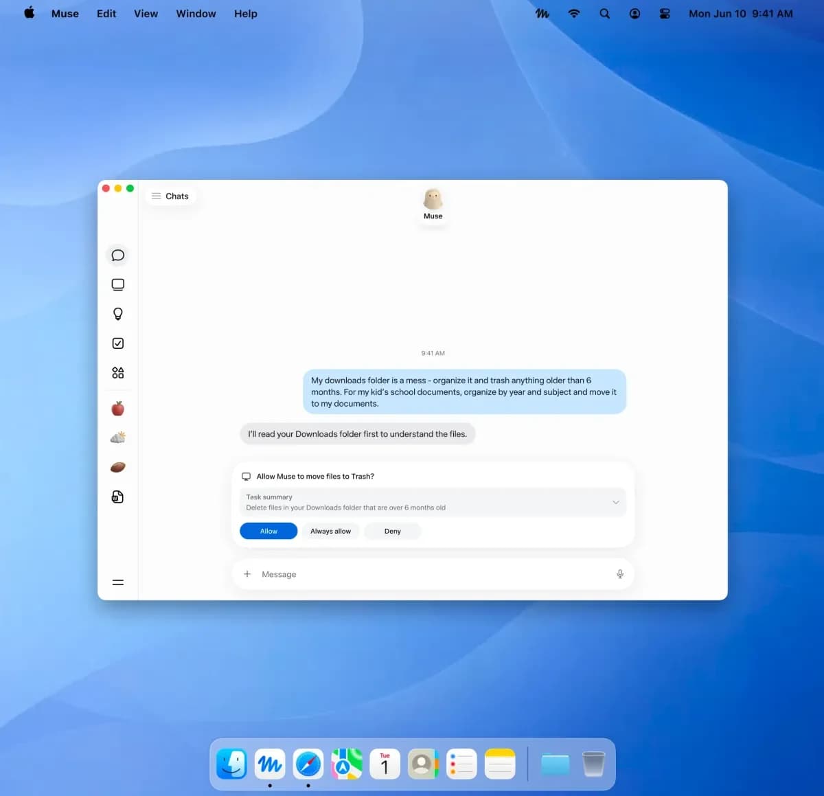Meta releases Muse assistant app for Mac computers