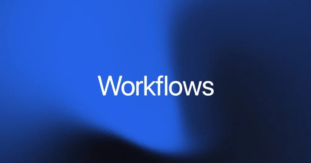 Structuring complex multi-step tasks with grok workflows