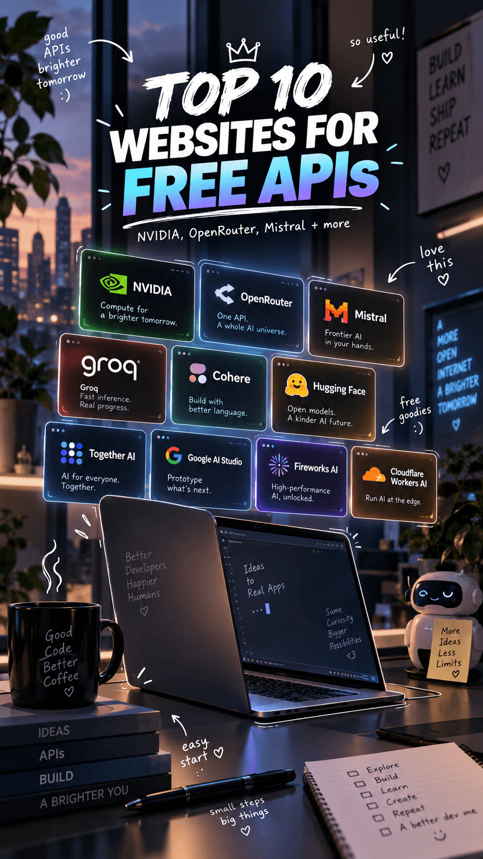 The Ultimate 2026 Free AI API Engine: Top 10 Provider Blueprints & Setup Guide cover