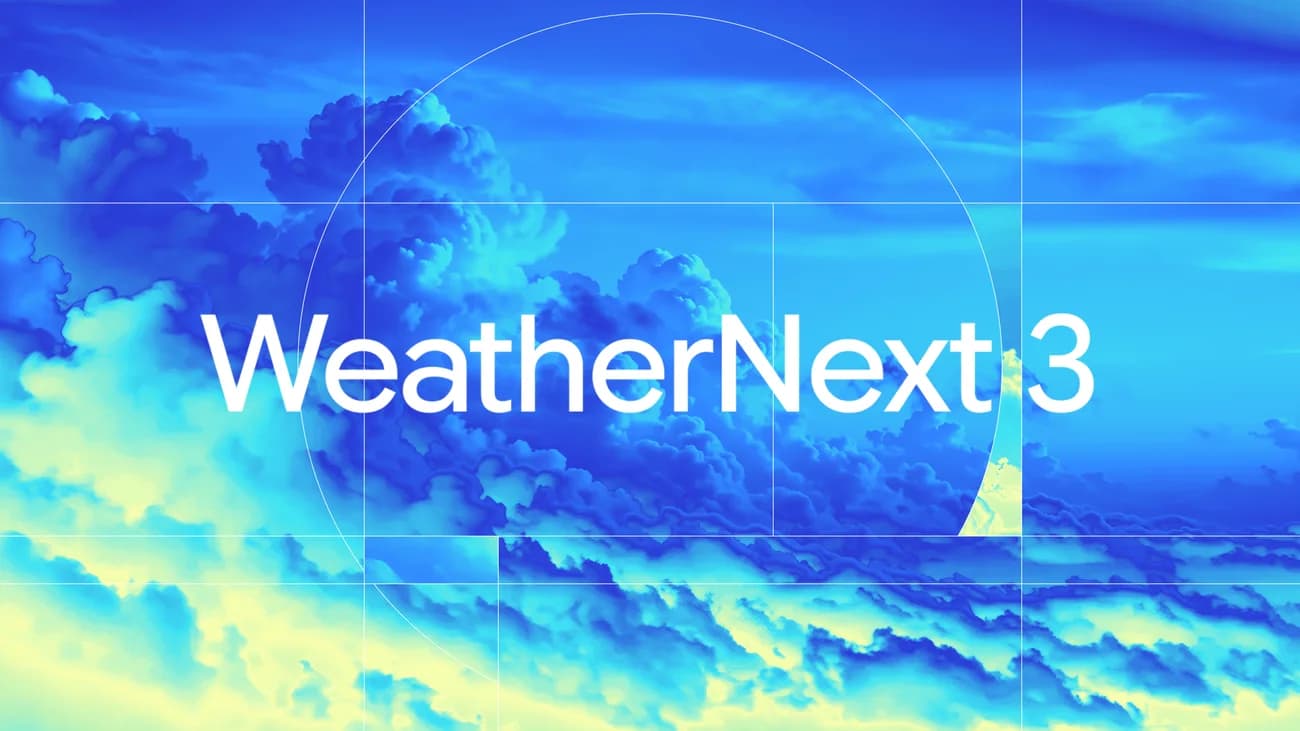 Google introduces WeatherNext 3 for high-resolution global forecasting